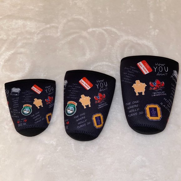 Coffee/drink sleeves Coffee 3 NEW Coffee Koozie 'FRIENDS' Central Perk - Picture 2 of 2